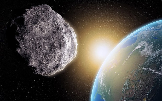 The asteroid is set to narrowly miss Earth The asteroid is set to narrowly miss Earth