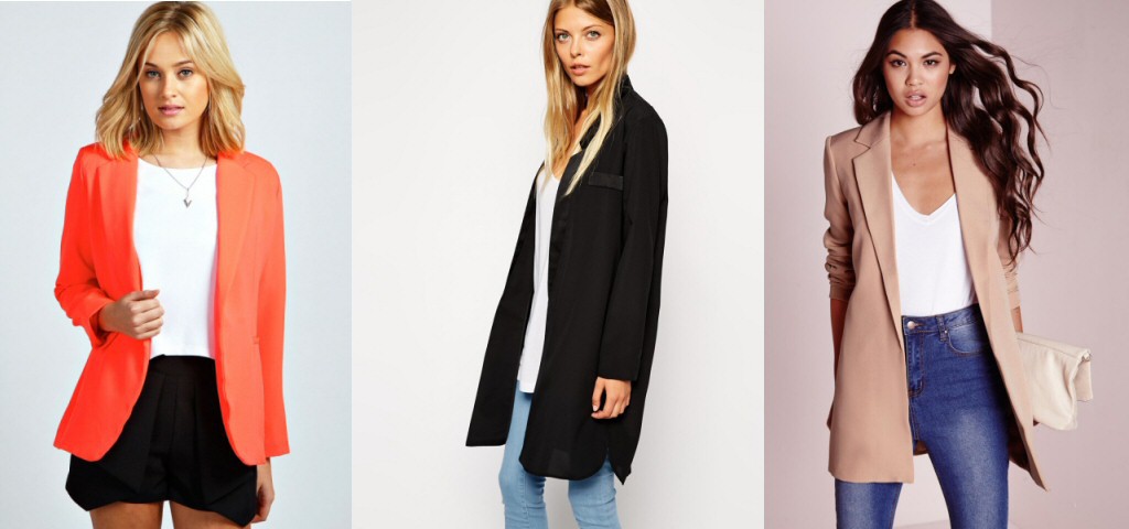 Women’s Longline Blazer Fall/Winter 2015